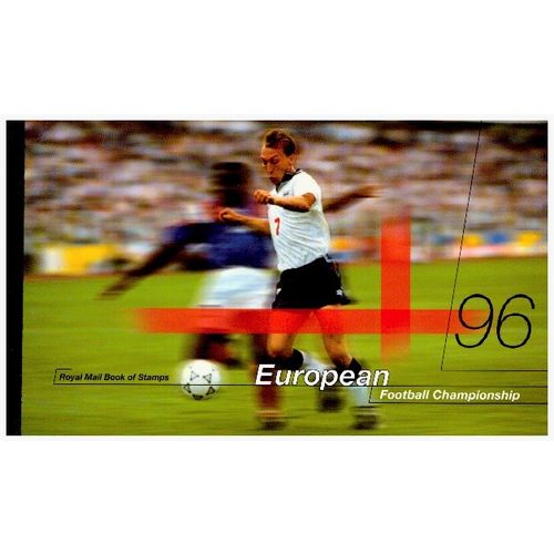 1996 GB "European Football Championship" Prestige Booklet DX18