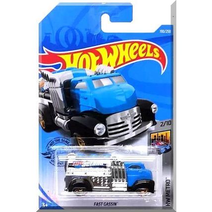 Hot Wheels - Fast Gassin': HW Metro #2/10 - #190/250 (2019) *Blue Edition*