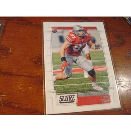2019 Panini Score, 2-Rc Cards, NICK BOSA Rc, 49ers