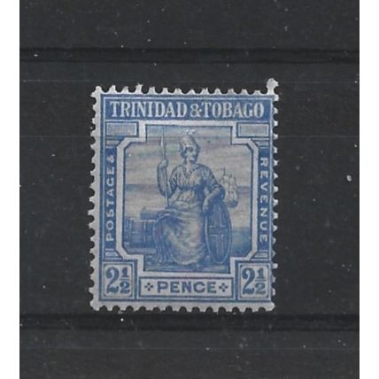 Trinidad&Tobago.SG210 2 1/2d Bright Blue.Mounted Mint.Aug24