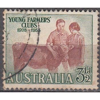 Australia 1953 Michel 237 O Cote (2005) 0.20 € Association jeunes agriculteurs