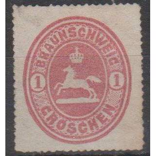 Mi 18 MH 1865 Braunschweig Cat € 5