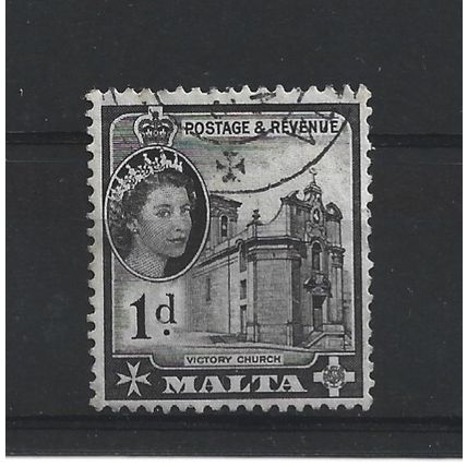 Malta.SG268 1d Victory Church.Fine Used.Apr25u