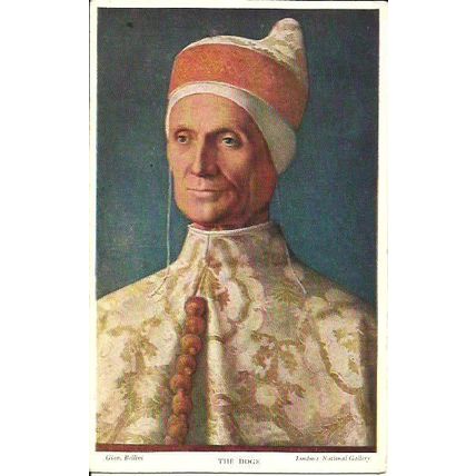 Art THE DOGE (Bellini) Postcard (Medici 10.16)