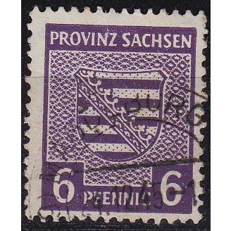 GERMANY Alliiert SBZ [Provinz Sachsen] MiNr 0076 X a ( O/used )