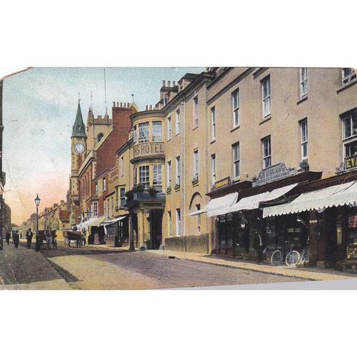 Dorchester High West Street Dorset Postcard (DOR72363),