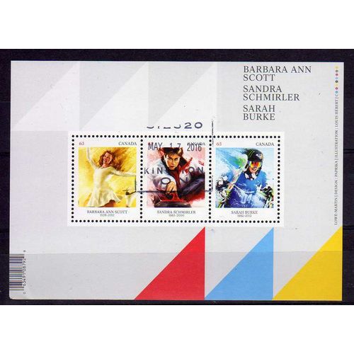 CAN 2014 'BARBARA ANN SCOTT' M/S FINE USED (EBID44-338)
