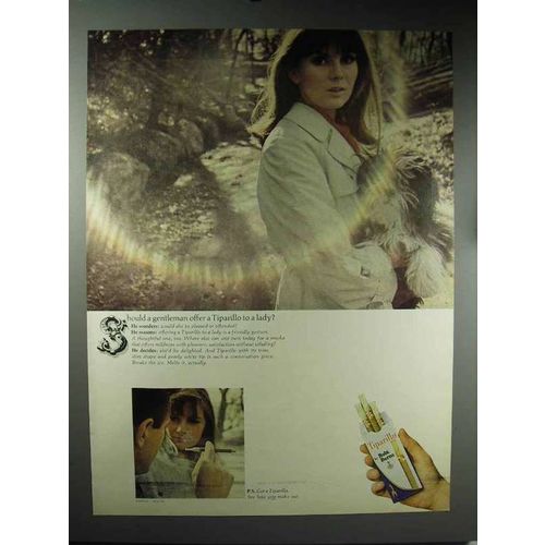 1965 Robt. Burns Tiparillo Cigar Ad - Offer to a Lady