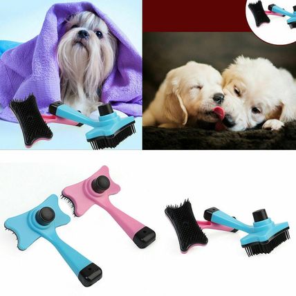 New Pet Dog Cat Long Short Hair Shedding Remove Grooming Rake Comb Brush 12CM UK