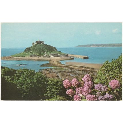 Postcard St. Michael’s Mount, Marazion, Cornwall. Unposted