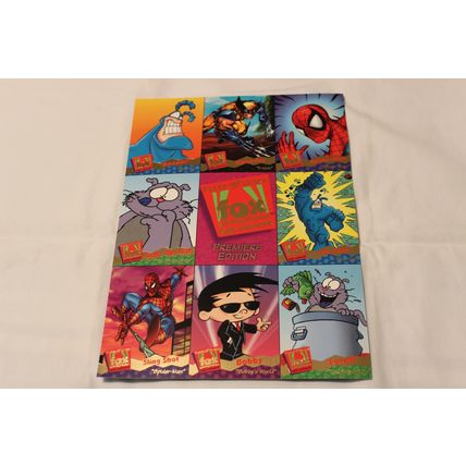 1995 Fleer Ultra Fox Kids Network PROMO SHEET