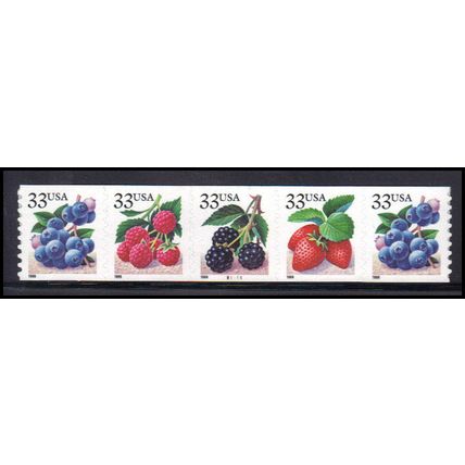3302-3305 33c Fruit Berries Very Fine MNH PNC B1111/5 KA8084