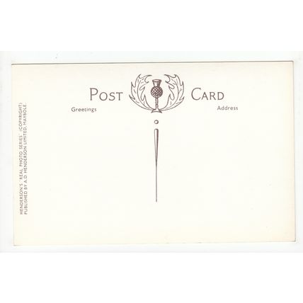 Robert Burns Cottage Alloway Ayr RP Postcard 124