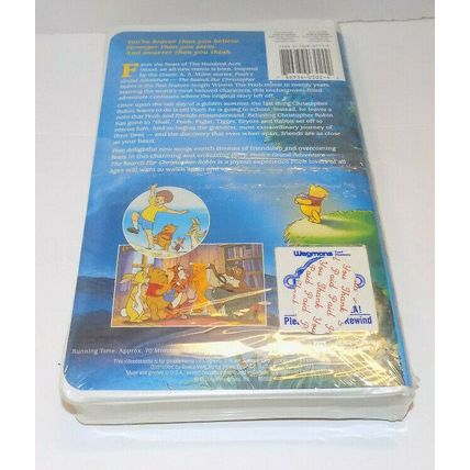 Pooh's Grand Adventure The Search For Christopher Robin VHS Tape New Sealed