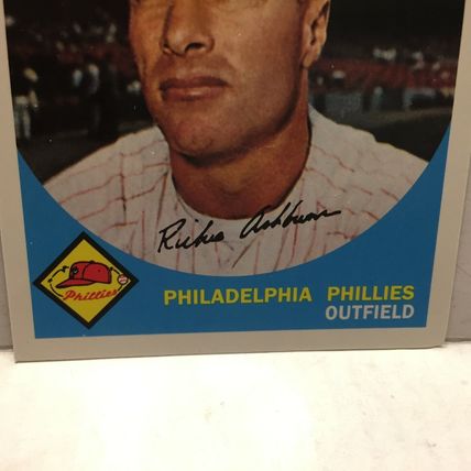 2011 Topps MLB Philadelphia Phillies Richie Ashburn 60 Years of Topps Card