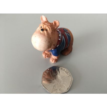 UNION JACK BULLDOG FIGURINE