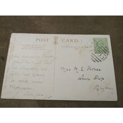 Early fr Delittle & Fenwick Postcard - Cardiff Castle, Glamorgan - South Wales