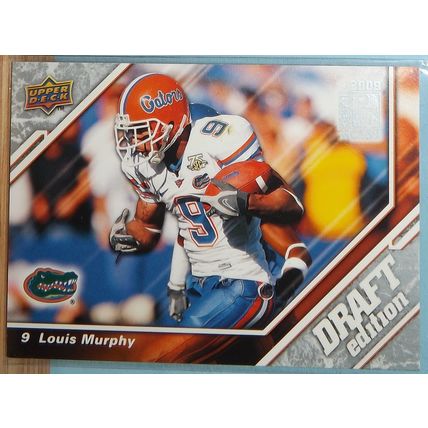2009 Upper Deck Draft Edition LOUIS MURPHY (Florida/Raiders) Rookie Card #86