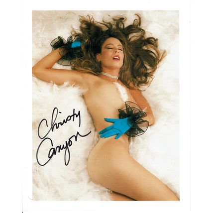 Actress Christy Canyon 8" x 10" 8x10 Autograph Autographed Photograph 005