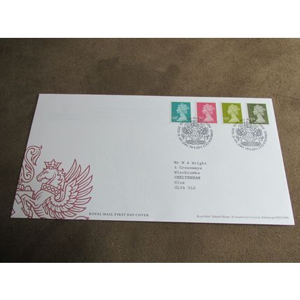 2011 GB First Day postal Cover - UK Definitive releases
