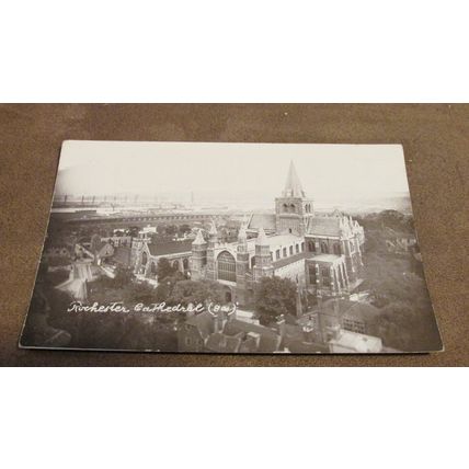 Early Naylar real photo Postcard - Rochester Cathedral, Kent