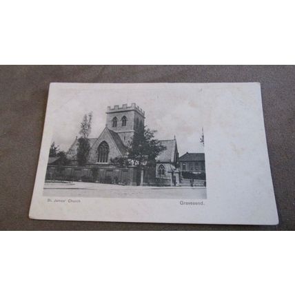 Early Postcard .. St James Church, Gravesend - Kent