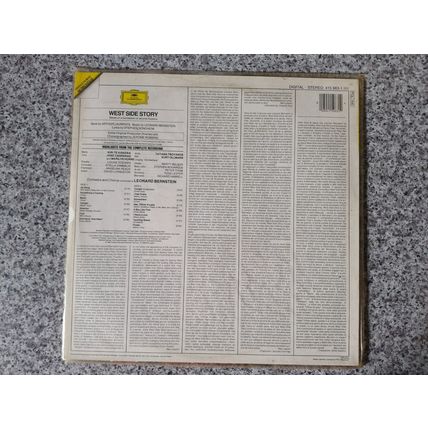 Leonard Bernstein - West Side Story (Highlights) (4159631) 1985 (LP)