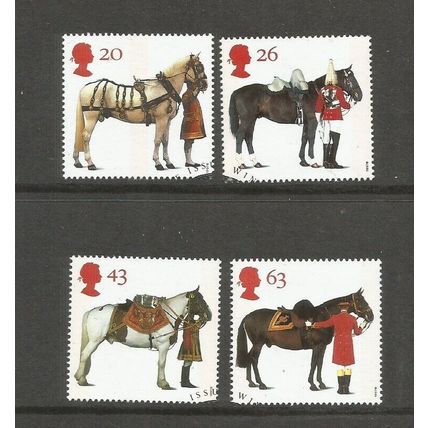 GB 1997 50th Anniversary of the British Horse Society Fine Used Set SG 1989/1992