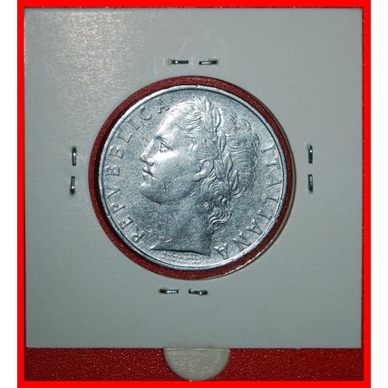GODDESS MINERVA (1954-1989): ITALY★ 100 LIRAS 1962R! HOLDER★LOW START★NO RESERVE