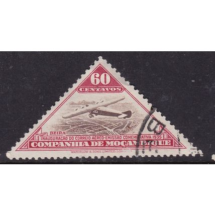 Mozambique Company 1935 Armstrong Whitworth Airliner 60c Fine Used SG 269 VGC