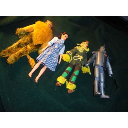 1974 ORIGINAL WIZARD OF OZ MEGO FIGURE LOT!! $120.00 - FREE SHIPPING!