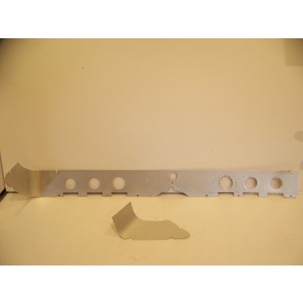 1960 DESOTO ALUMINUM DASH TRIM OEM BELOW INSTRUMENT CLUSTER FIREDOME FIREFLITE
