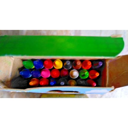 Crayola Crayons 24 Ct & Crayola Colors of the World 24 Ct Lot of 2 Packs New!