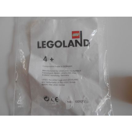 Legoland Germany 2015 Souvenir Brick in packet