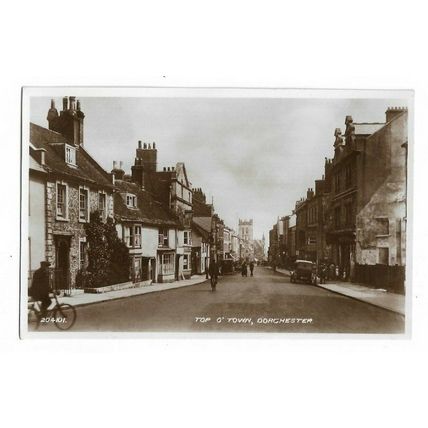 TOP O' TOWN, DORCHESTER. RP POSTCARD.