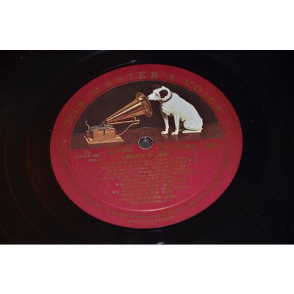 PAUL ROBESON Emperor of Song 10" vinyl LP HMV record 1957 1st pressing