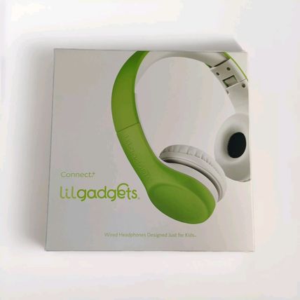 Connect+ lilgadgets Wired Headphones For Kids GREEN