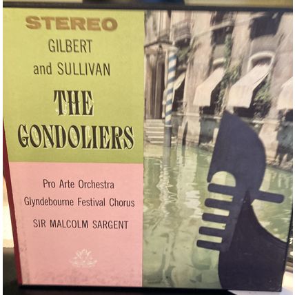 Gilbert & Sullivan - The Gondoliers - LP Box Set - 1951 - Angel