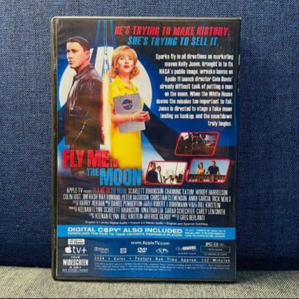 Fly Me to the Moon 2024 Original Movie New DVD Sealed Region Free