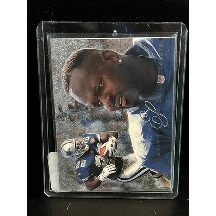 Emmitt Smith #8 | 1995 Fleer Flair Preview Football Trading Card