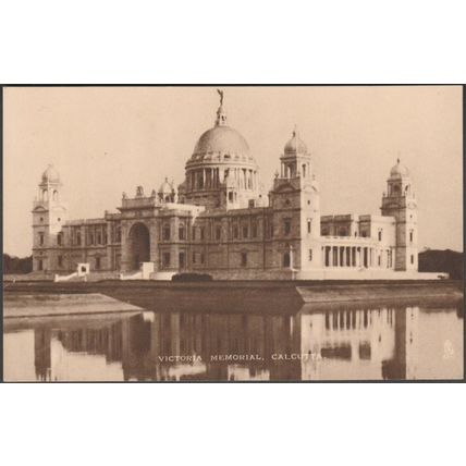 Victoria Memorial, Calcutta, c.1930s - Tuck's Postcard
