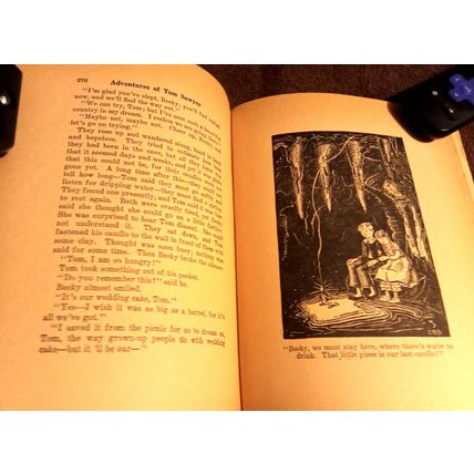 Childrens Book The Adventure Of Tom Sawyer By Samuel L. Clemens 1931 Great Shape