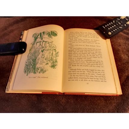The Happy Hollister's And The Sea Turtle Mystery By Jerry West W/Dustjacket 1964