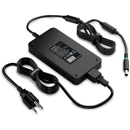 Dell 240W AC Adapter for Alienware & Dell Laptops - Charger for G3/G5/G7/G15 & A