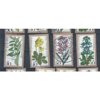 Berlin stamps 1978 Humanitarian Relief Funds Woodland Flowers used/CTO (L974)