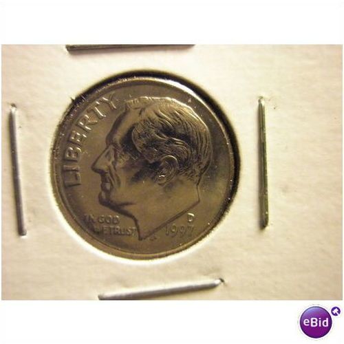 1997 D ROOSEVELT DIME (FREE SHIPPING)