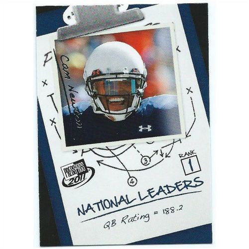 2011 Press Pass - #60 - Cam Newton National Leaders