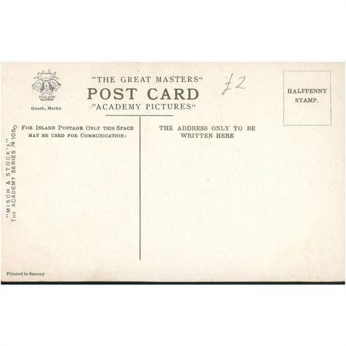 Vintage Postcard - Art Card - Misch & Stock's 'Acadamy Series'