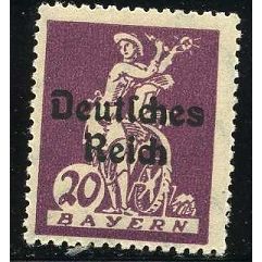 1920 Michel 122 - MH (*)