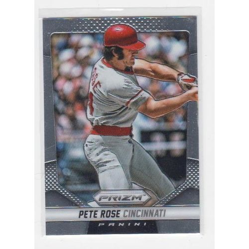 2014 Panini Prizm Pete Rose baseball card #167 – Reds